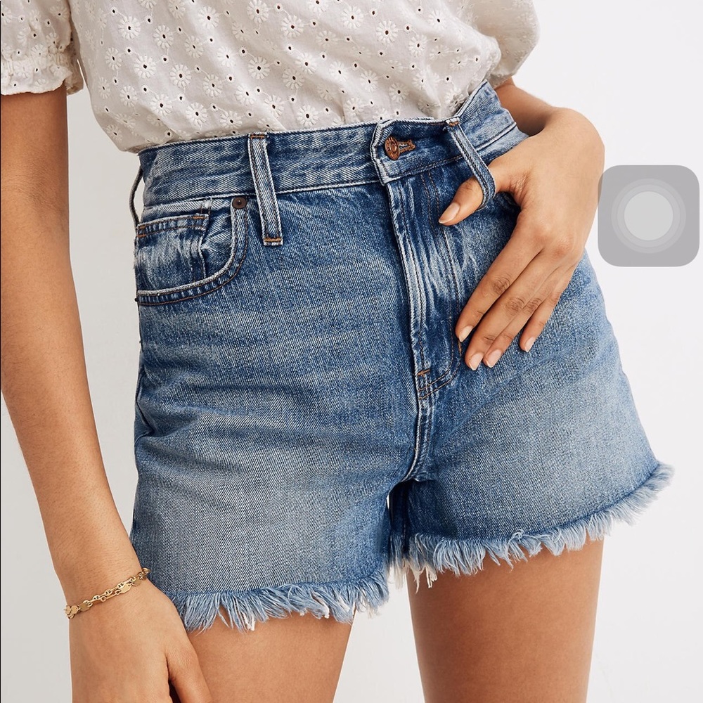 Madewell The Curvy Perfect Denim Short